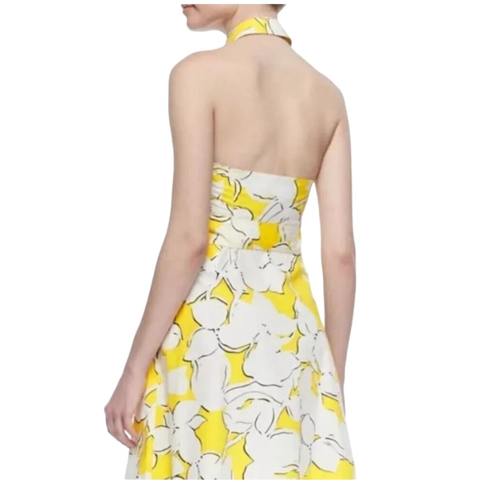 Diane von Furstenberg Dress Tenner Floral‎ Print Halter Size 4 - Picture 3 of 10